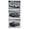 1/22 BMW I8 New Energy Car Alloy Sports Car Model Diecast Metal Racing Car Vehicles Model Simulation Sound Light Childrens Toys Gift