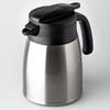Atlas Insulated Water Pot with Pressure Relief Tabletop Stainless Steel Vacuum Easy To Silver 1.1L Valve, Ultra-Lightweight, Energy-Saving,