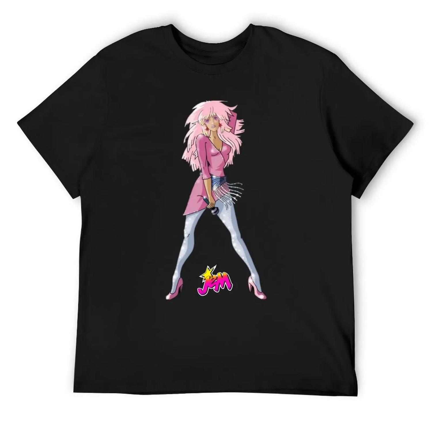 Jem and the Holograms T-Shirt custom t-shirts shirts graphic tees Short sleeve tee oversized t shirt mens t shirt XXXL