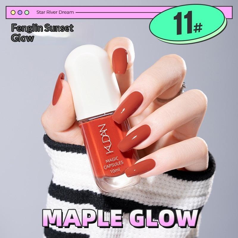 No-bake, Quick-drying, Odorless, Fine Glitter, Sparkly, Nude, Water-based, Peel-off Nail Polish.
