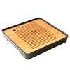 Japanese Style Melamine & Bamboo Gongfu Tea Tray
