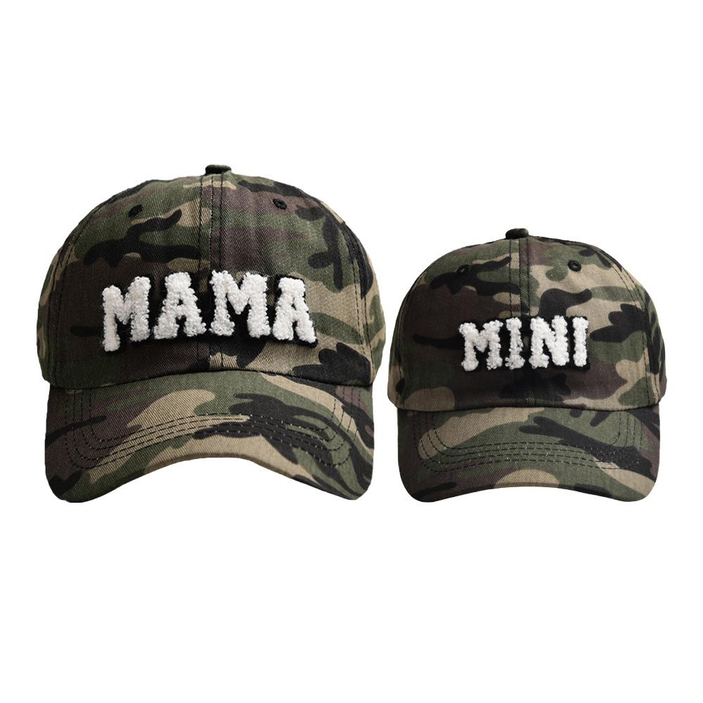 Nuovi Set di Cappellini Cool Mama Mini da Donna Bambini Ragazzi Primavera Estate Esterno Lady Femmina Ragazzo Ragazze Cappellino da Baseball per Donne