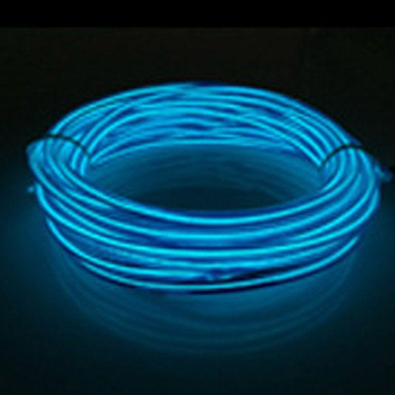 

El Wire Costume Luminated Strips Adult Kids Stickman Figure For Halloween Party DarkBlue,For Kids