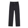 2025 Spring Women's High-Waist Black Slimming Petite Cigarette Jeans