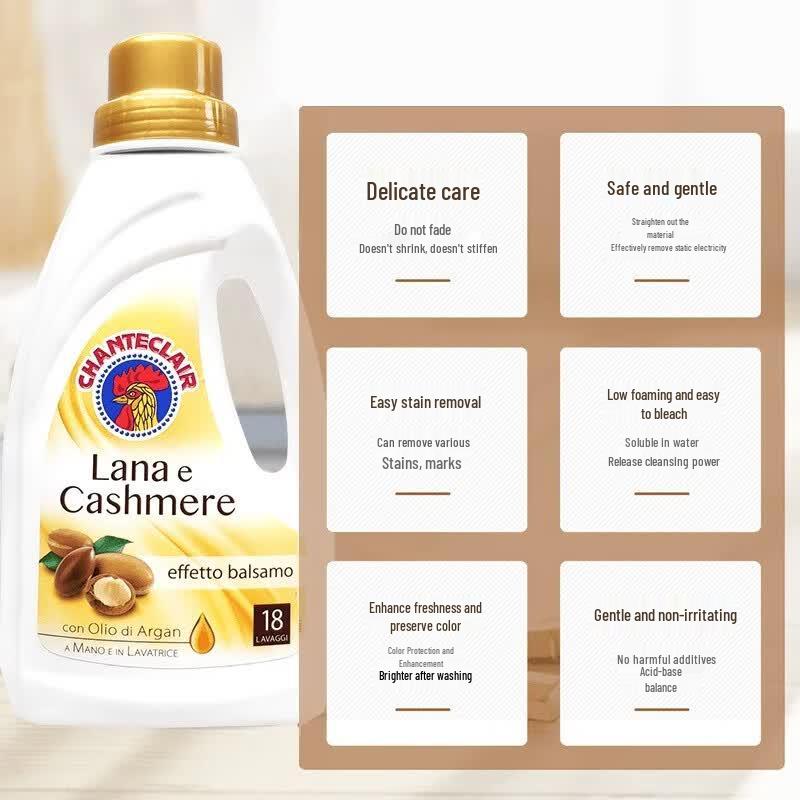 Chante Clair 3-in-1 Wool & Cashmere Laundry Detergent (2 x 900ml)