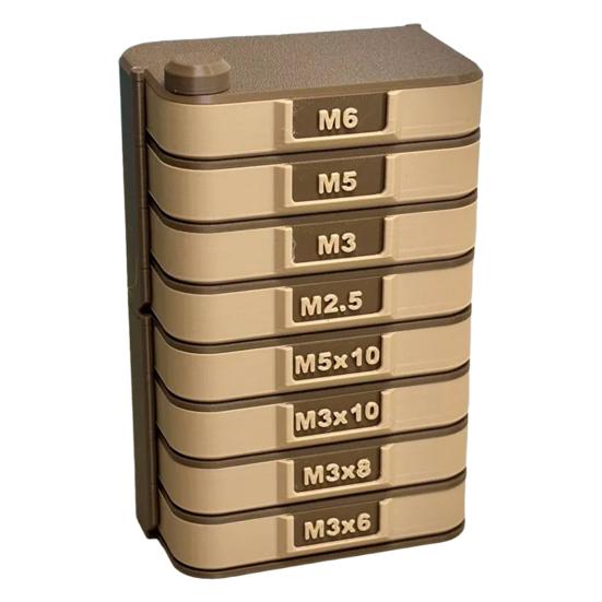 Cutie de depozitare Organizator vertical de birou rotativ la 360 de grade cu sertare extractabile Sistem de etichetare Componente electronice Materiale pentru artizanat