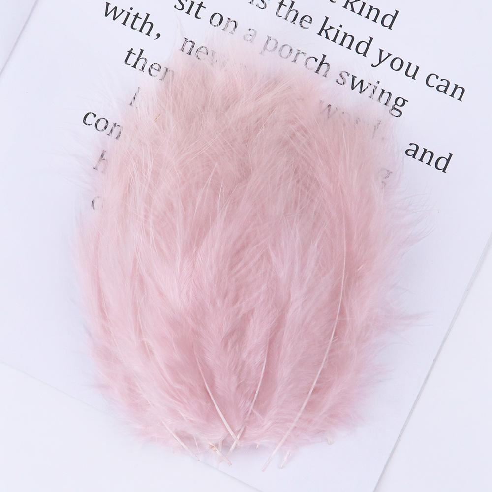 50Pcs Natural Turkey Marabou Feathers Multicolors Fluffy Marabou Feather For Party Costume Jewelry Making Decoration Plumas