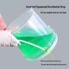 ZISIZ Thickened Transparent Round Plastic Bucket