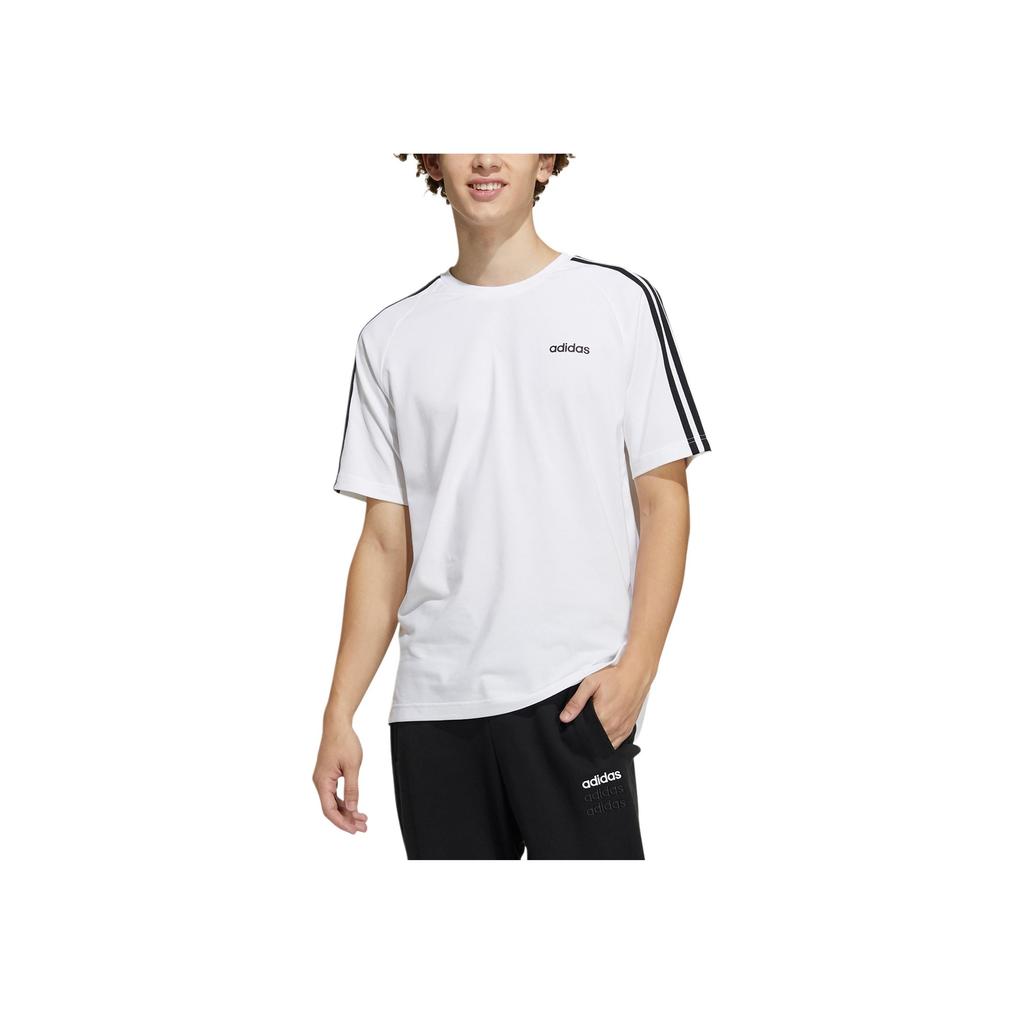 Adidas Neo Casual Sports Crew Neck T-Shirt Men Tops White GP4904