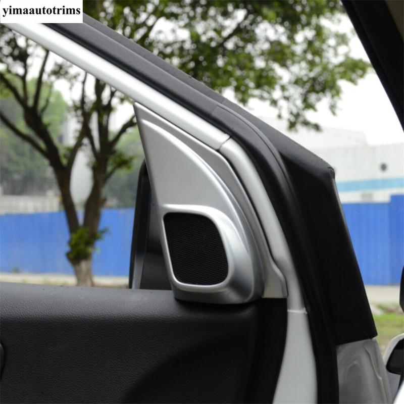 Gear Shift Panel / Window Lift / Middle AC Air Vent / Pillar A Speaker Cover Trim ABS Accessories For Honda CRV CR-V 2012 - 2016