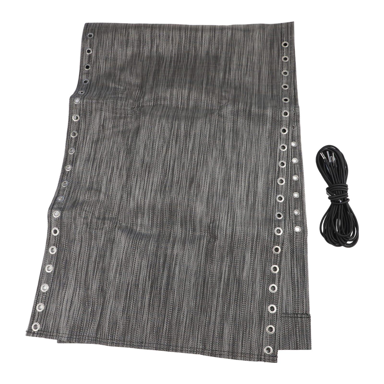 Replacement Fabric for Gravity Chair Recliners with Rope Straps for Secure Installation Designed for Comfortable Outdoor Seating colore grigio