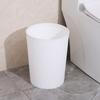 Nordic Style Household Kitchen Trash Can Modern Living Room Bedroom (large Size 12l White) Bin Waste Basket For Round Ash-bin