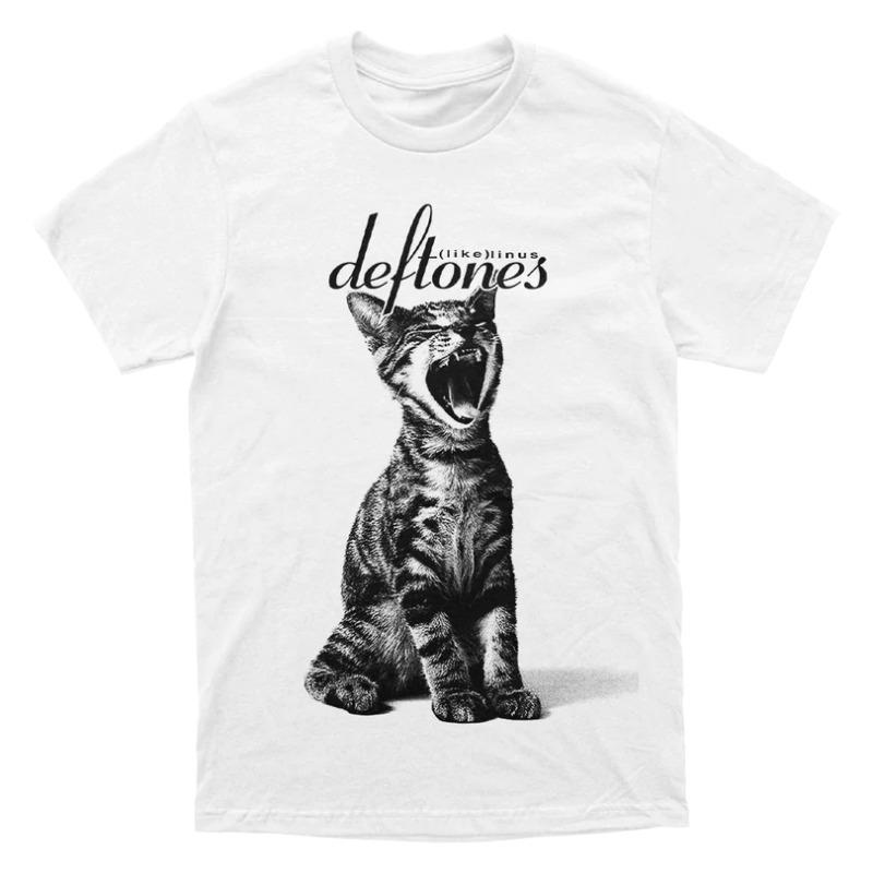 Alternative Metal - Experimental Rock Band Deftones - American Retro Casual Short-Sleeved Cotton T-Shirt