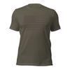 USA FLAG PATRIOT T-Shirt Army Green Hard Tee Chest and Right Sleeve Logo XS-5XL Unisex T-Shirt