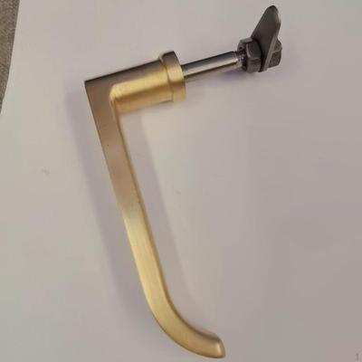 Fireplace Door Handle Repair Parts 14cm Professional Household Easy To Install Sturdy