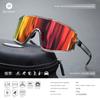 Rock Brothers Cycling Glasses Polarized Color-Changing Anti-Fog Myopia-Proof Men's and Women's Sports Running Road Cycling Windproof Goggles