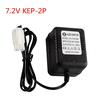 For Smart Charger Charging Adapter for 7.2V Ni-Cd Ni-MH Battery with KET-2P Plug for RC Remote Car Toys Durable
