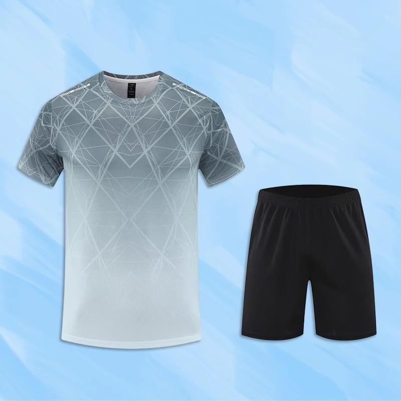 Badminton Shirts Shorts Set Men Women Quick Dry Sports Outfit Gym Running Training