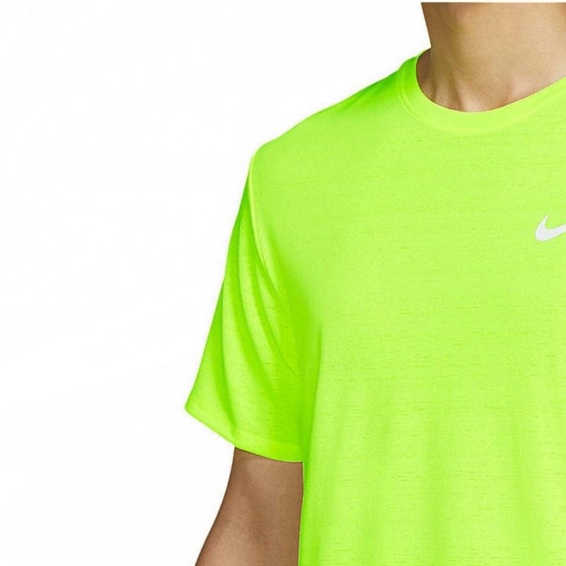 Nike Dri-FIT Miler Short Sleeves Training Tee 'Neon Green' Men's CU5993-702