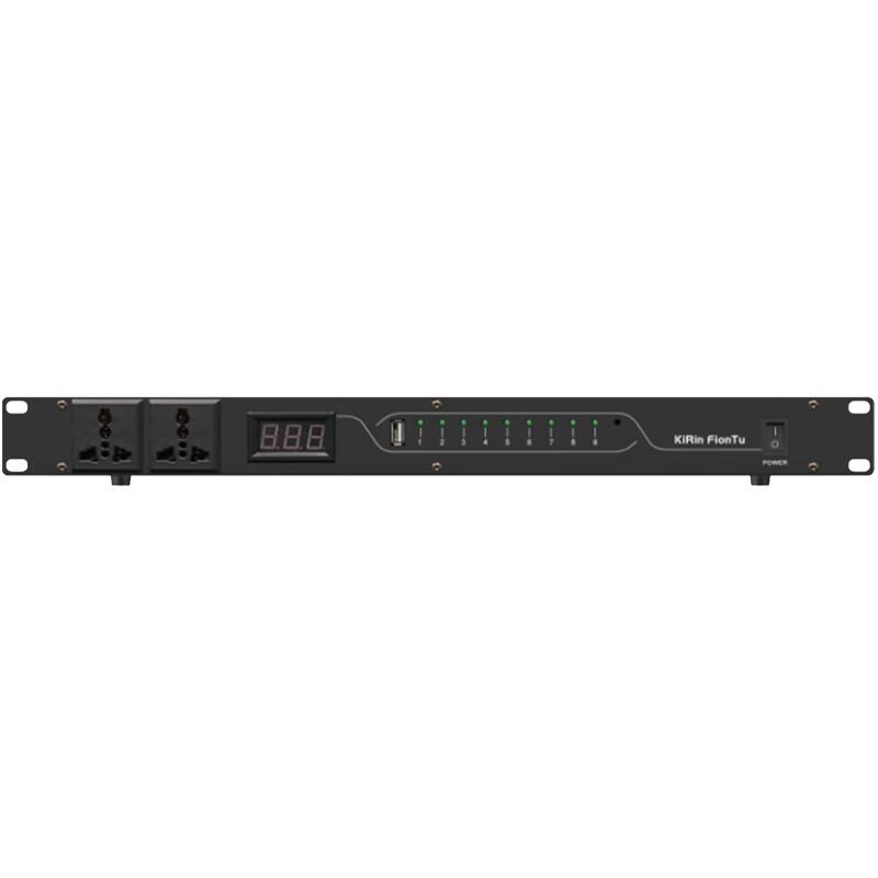 KRFIONTU 8-Channel Sequential Power Supply for Conference Audio System (CN Version)
