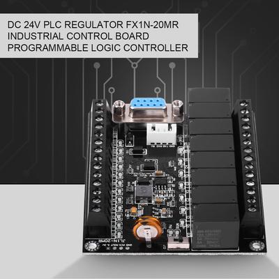 DC 24V PLC Regulator FX1N-20MR Industrial Control Board Programmable Logic Controller Industrial Control Board