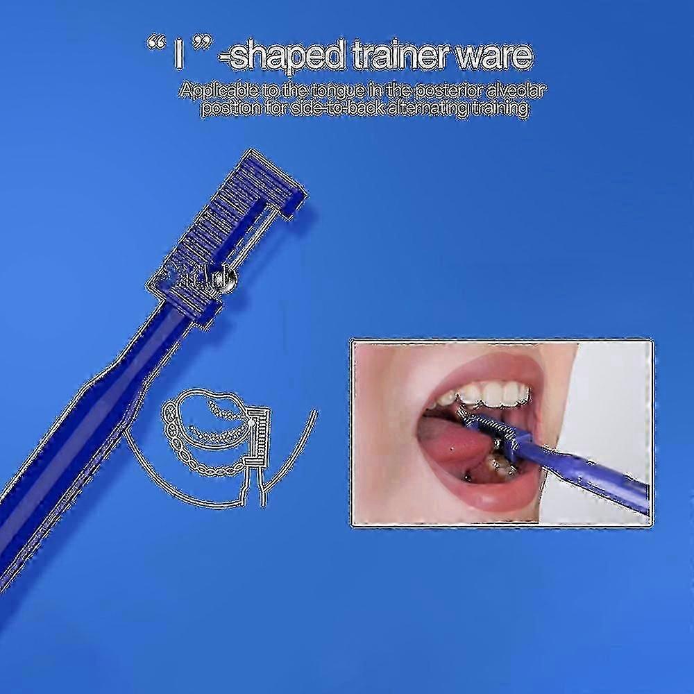 Kids Tongue Tip Lateralization Elevation Tools Tongue Tip Exercise Oral Muscle Training Autism Speech Therapy Talk Tool