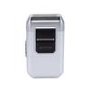 Electric Foil Trimmer Type C Charging Stubble Trimmer for Men with LED Display   Sideburn Trimmer Silver