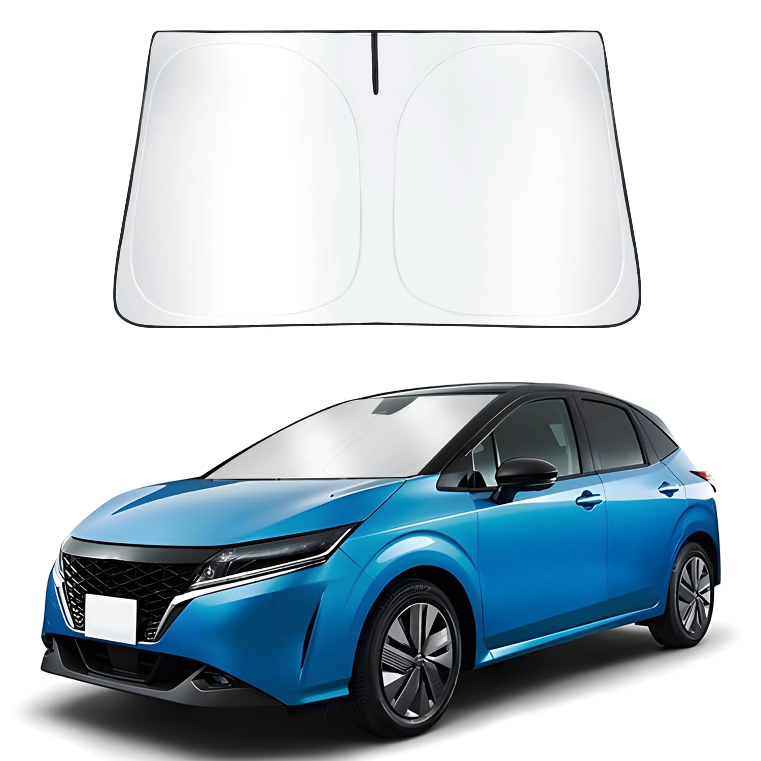 

ASZSK Солнцезащитный козырек Nissan Note e13 Note Aura FE13 Эксклюзивный солнцезащитный козырек Передний козырек Шторка Nissan Note e13 Эксклюзивный солнцезащитный козырек Защита от солнца на лобовое стекло Солнцезащитный козырек