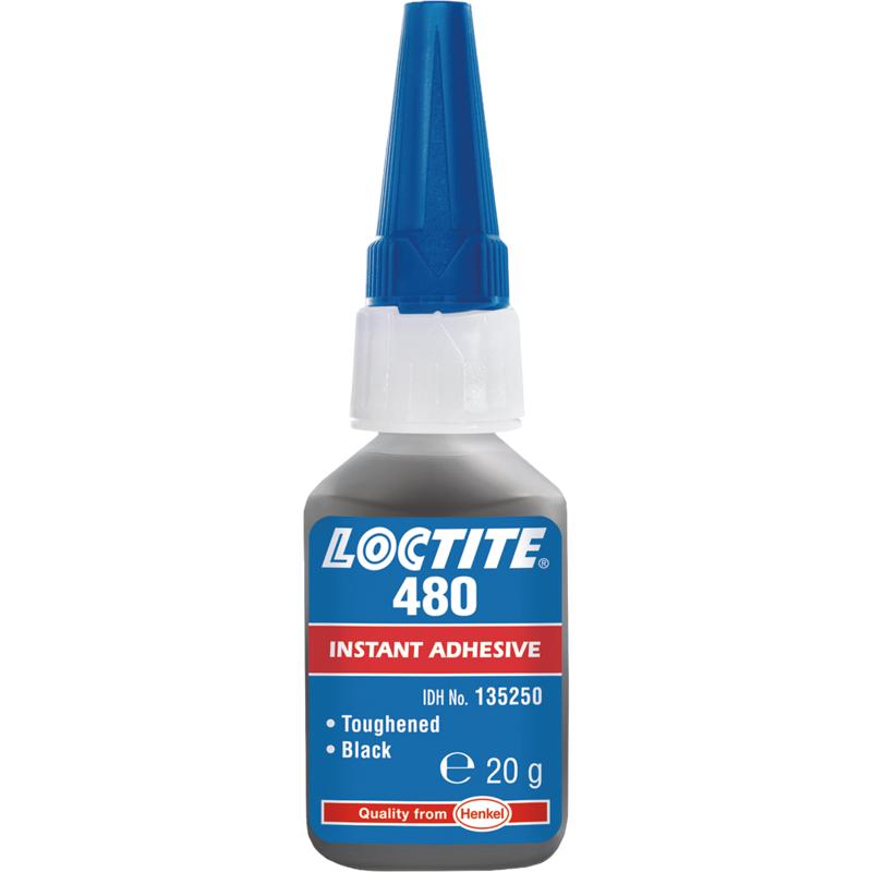 Klej Błyskawiczny, Czarny 480, 20 G Loctite