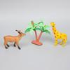 12PCS Multicolor Mini Dinosaur Action Figure Farm Animal Safari Animal Toys  Early Learning