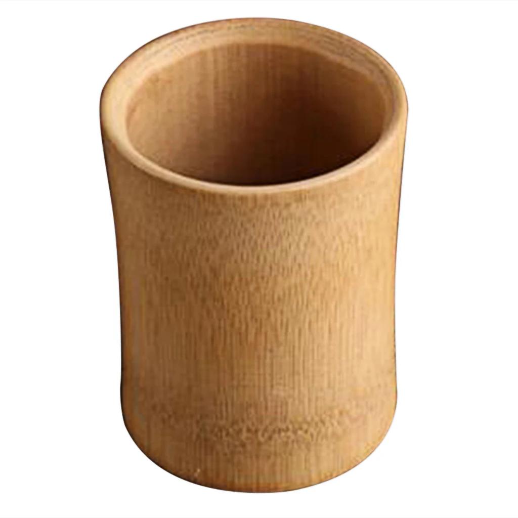 Chinesische Retro-Bambus Natürlicher Bambus Trinkbecher Bier Saft Becher Holz Teetasse Karbonisierung Sake Becher Bambus Kunsthandwerk