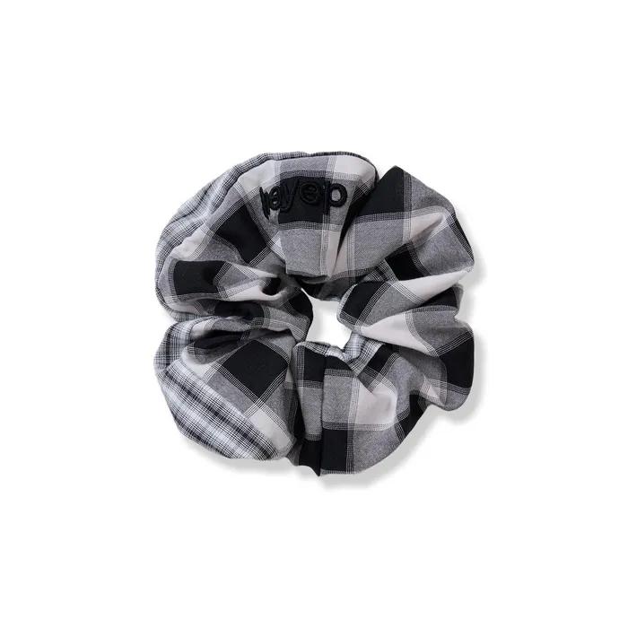 Dual Check Scrunchie