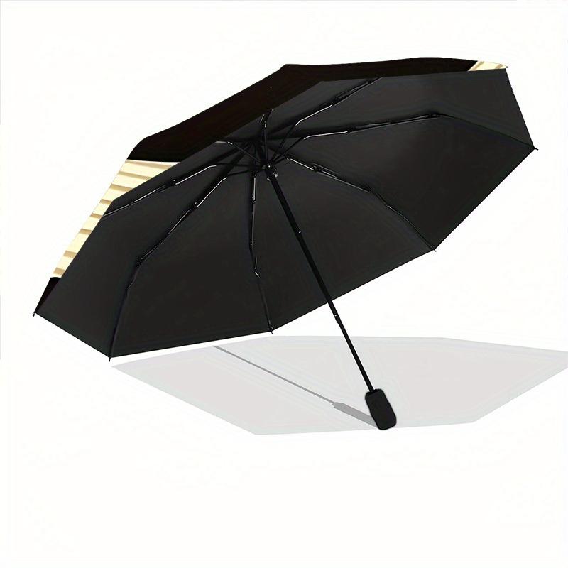 1pc Lazy cat Automatic Open 8-Rib Windproof Umbrella, Travel & Commuting, Suitable for All Seasons