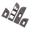 For Toyota Land Cruiser LC70 76 78 79 2007-2026 ABS Carbon Fiber Car Window Lift Switch Panel Cover Interior Car Accessories