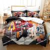 Fashion Anime Monogatari Series Bedding Set Printed Bed Set With Pillowcase Bed Duvet Cover Single Double Queen Super King Size