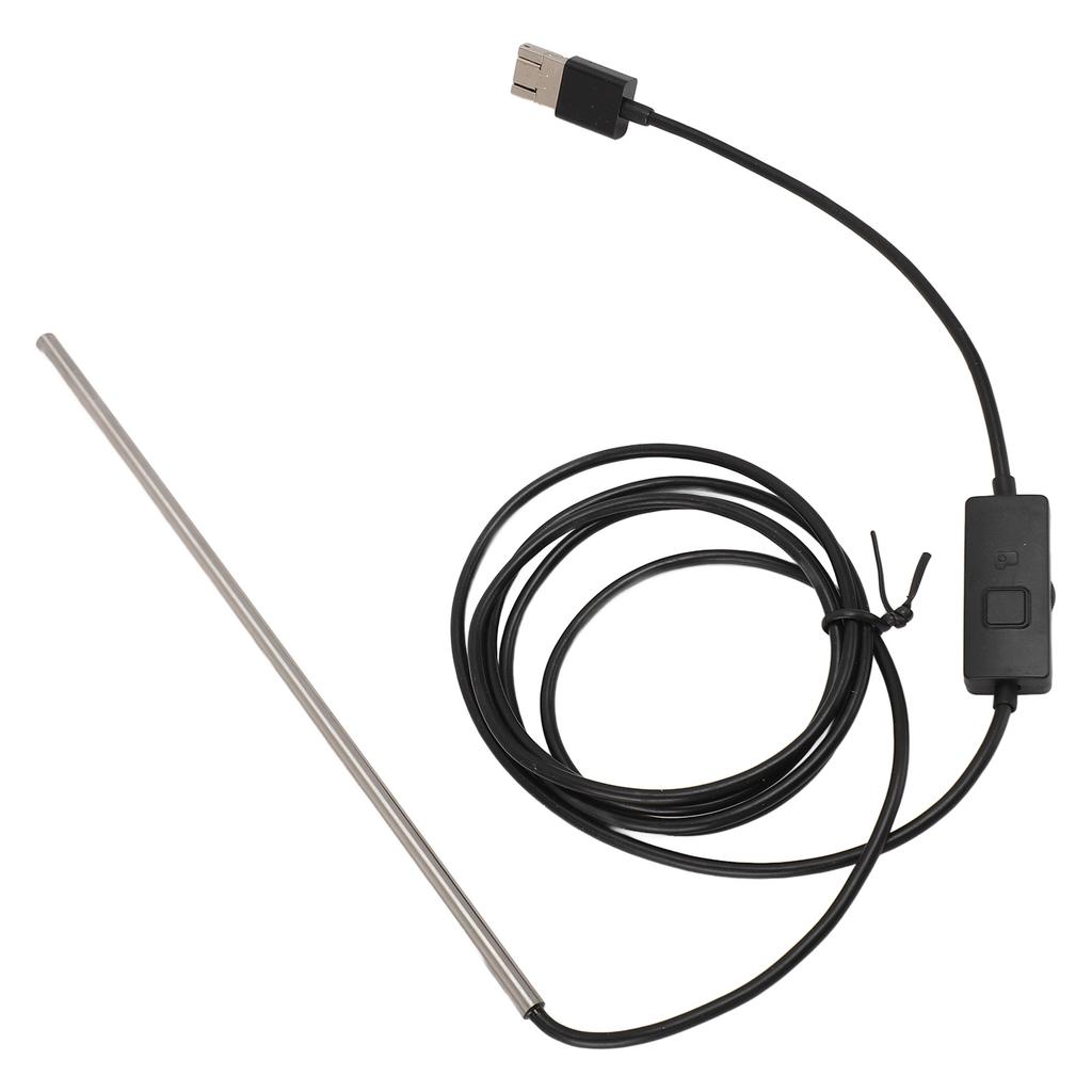 Industrial Borescope IP67 Waterproof 720P 3 In 1 USB Type C   USB Endoscope with 6 LEDs for Phone Tablet 4.9ft