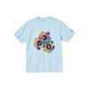 UNIQLO Studio Ghibli Collaboration Series SS24 Front Print Round Neck Short Sleeve T-Shirt Unisex Tops Light-Blue 471259-60