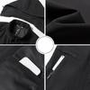 Veste pour hommes d'âge moyen Printemps et Automne Tenue de Papa Chapeau pour personnes d'âge moyen et âgées Veste à fermeture éclair Top Résistant à l'usure Décontracté