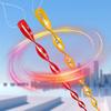 10pcs 360 Degree Rotation Bird Repellent Rods Reflective Wind Spiral Waterproof Bird Repeller Plastic 30CM Length