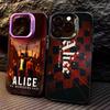 Hot TV Alice In Borderland  Phone Case For iPhone17,16,15,14,13,12,11 Plus,Pro Max Colored Silver Plated Inside Cover