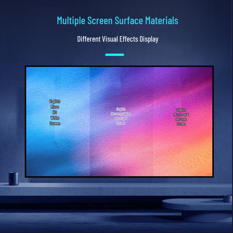 IN&VI 180-inch Metal Anti-Light Projector Screen
