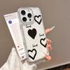 Bracelet Chain Phone Case For iPhone 17 16 15 13 14 for 17Air 17 12 14 16 Pro 17 14 16 Pro Max Sparking Diamond Cute Pattern Hard Cover With Lanyard