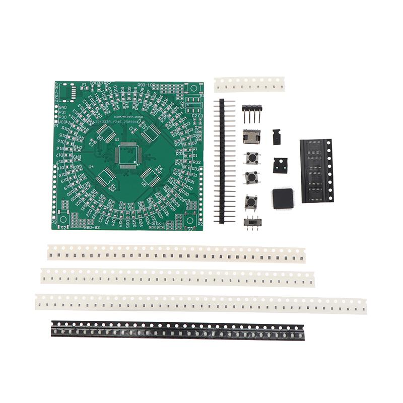 

Lqfp64 Набір для практики пайки Світлова схема 5V Інтерфейс Type-C Набір для DIY електронного проекту Плата для початківців A1