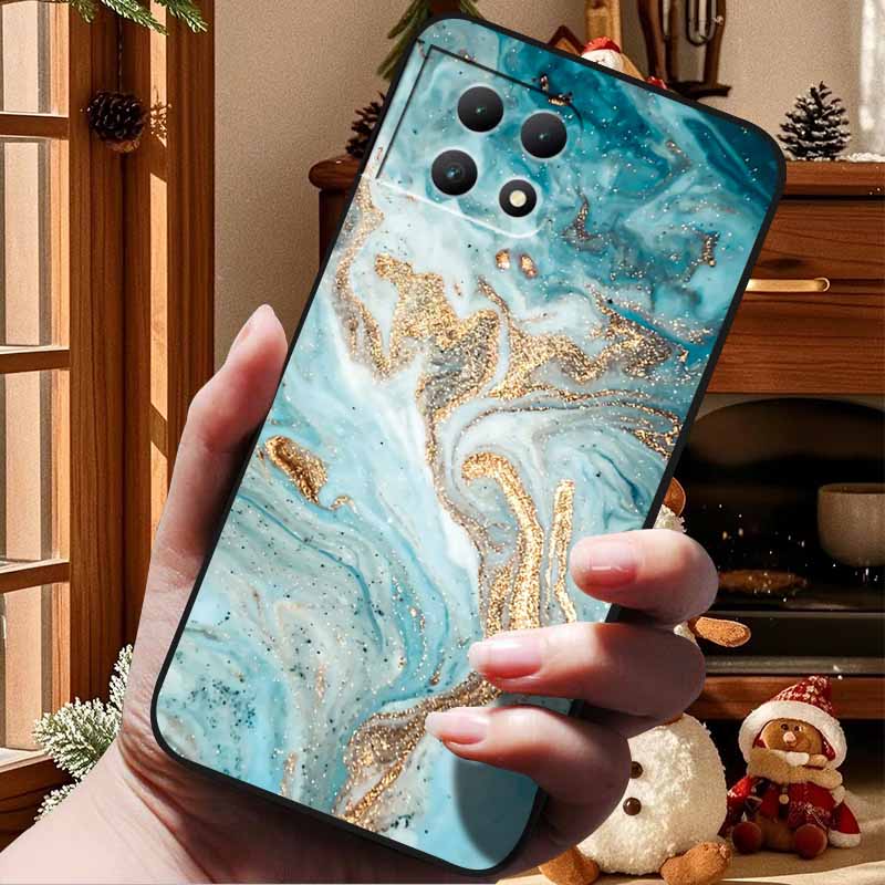 6.58" For T-Mobile REVVL 7 5G Cases REVVL 7 Pro 5G Marble TPU Soft Silicone Phone Case for T-Mobile T Phone2 5G Back Cover Funda