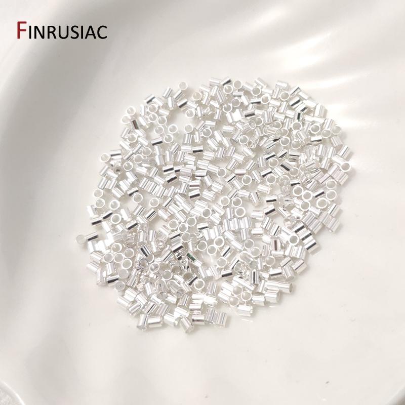200PCS/lot 2mm/2.5mm 18K Gold Plated Ball Crimp Beads For DIY Jewelry Making Stopper End Beads Wholesale