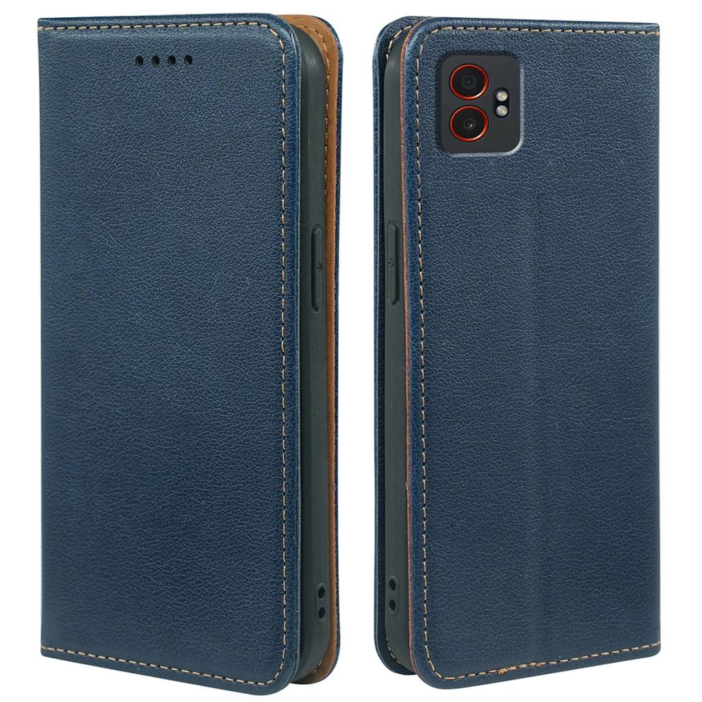 Für Samsung Galaxy XCover7 Pro Hülle Brieftasche RFID-Blockierung Leder Handyhülle Starker Magnetverschluss