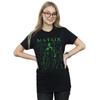 The Matrix Womens/Ladies Neo Neon Cotton Boyfriend T-Shirt