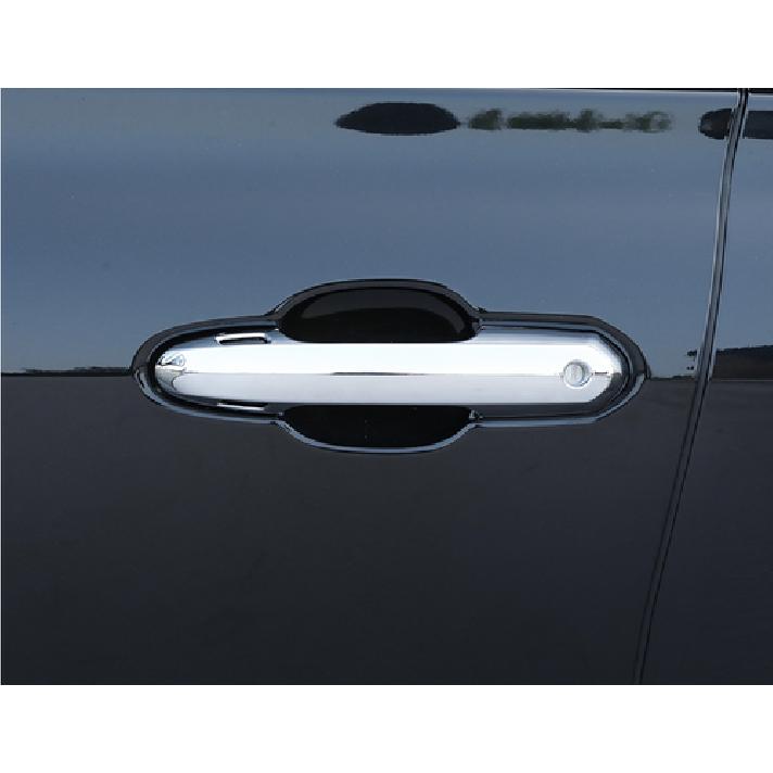 For - Toyota Highlander ABS Chrome Car Door Handles Cover Trim 4 Pcs
