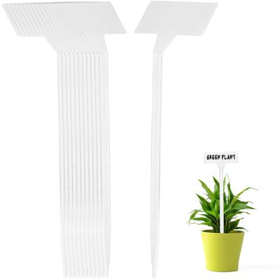Lurrose Gartenarbeit Pflanze Gartenarbeit 35 Kunststoff Bonsai Pflanze Beschreiben Abwischen Einfach zu Floristikwerkzeuge Etiketten, Etiketten, Etiketten, Stücke, T-förmig, Material,