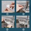 Stainless Steel Triangle Kitchen Sink Drain Basket  Food Debris Waste Filter Fruit Vegetable Drainer Rack Household Gadgets